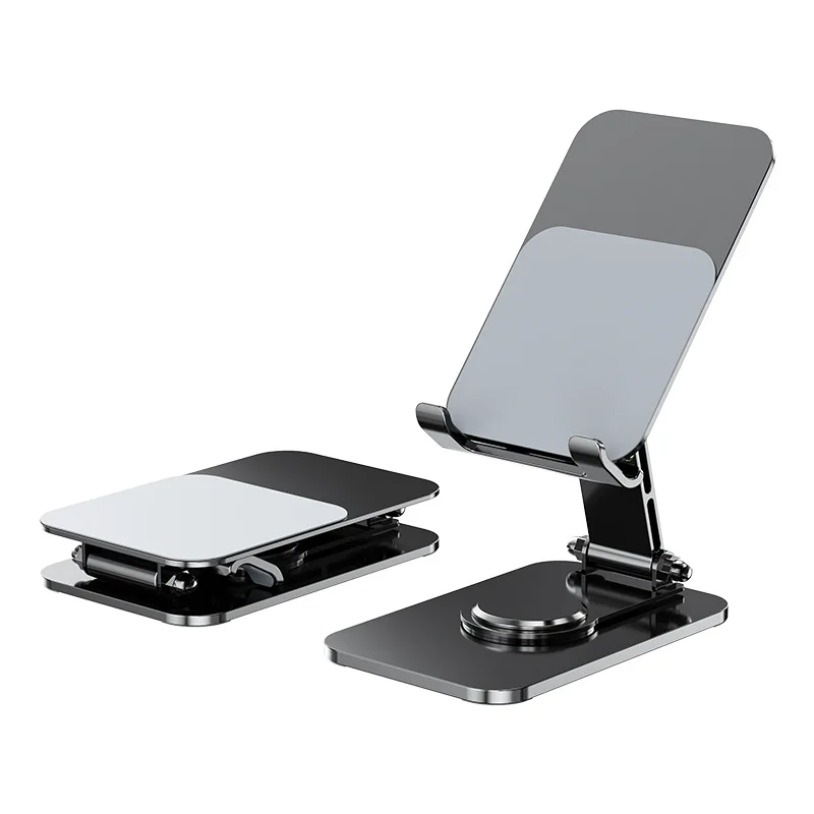 Tablet Stand Accessories - Универсальный металлический 360 ° Вращающаяся подставка