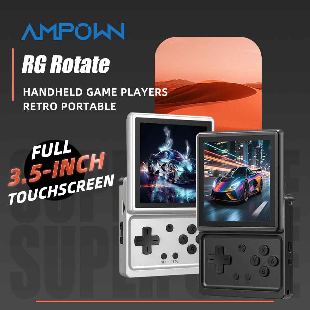 Android Tablet Gaming Accessories - Портативная игровая консоль ANBERNIC RG Rotate