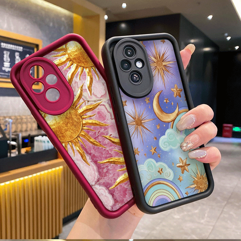 Huawei Mate 60 - Винтажный чехол для телефона с принтом