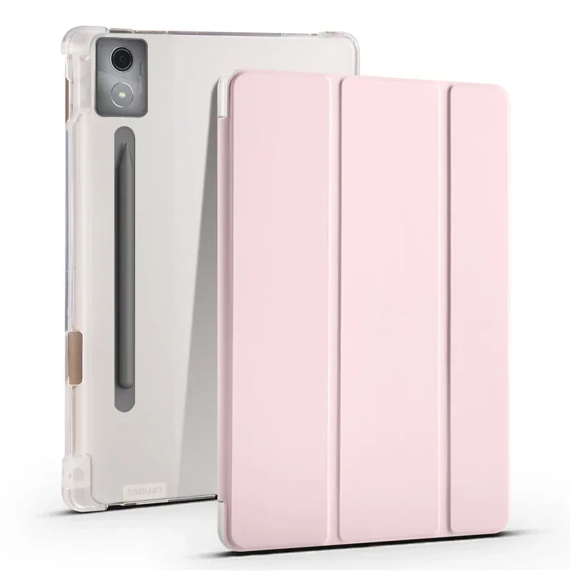Lenovo Tablet P12 Accessories - Трехсекционный чехол-подставка из искусственной кожи для