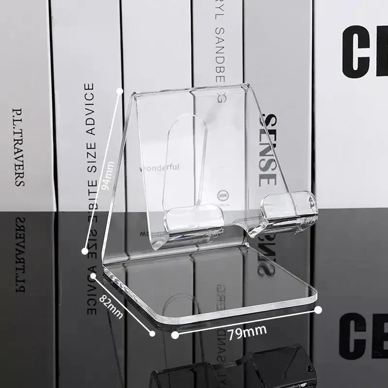 Tablet Stand Accessories - Прозрачная акриловая подставка для телефона, минималистичный