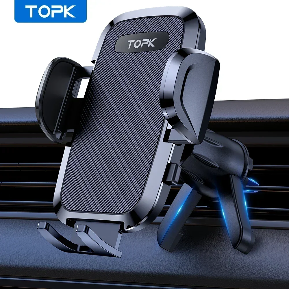 Car Accessories Tablet Holder - TOPK D36T Гравитационный автомобильный держатель для