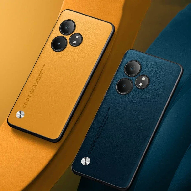 Прочный кожаный чехол для Real – обзор и цена Realme Gt 6