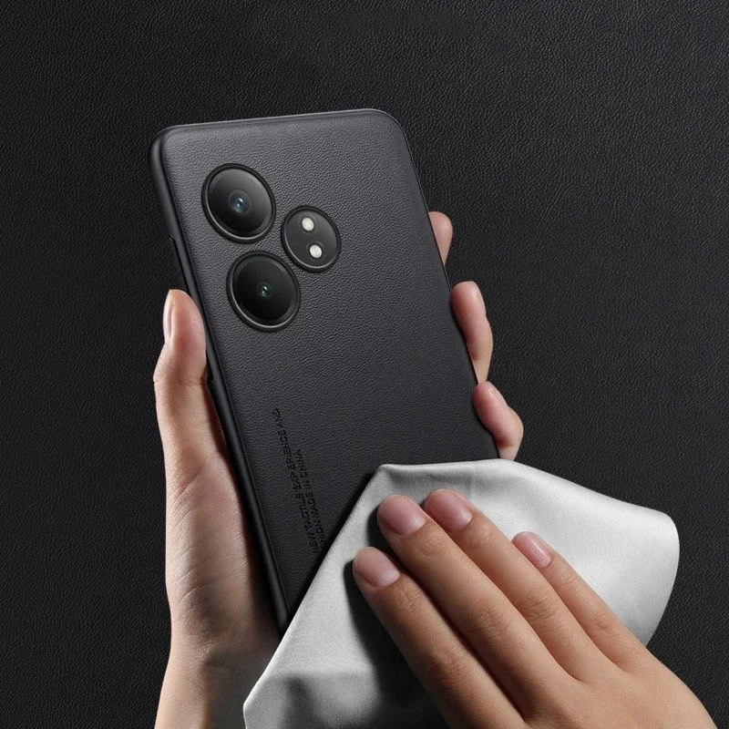 Прочный кожаный чехол для Real – обзор и цена Realme Gt 6