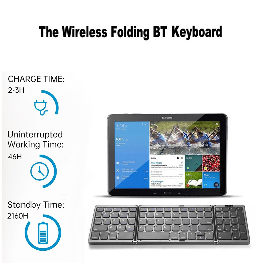 Трехкратная Bluetooth-клавиату – обзор и цена Android Tablet Gaming Accessories