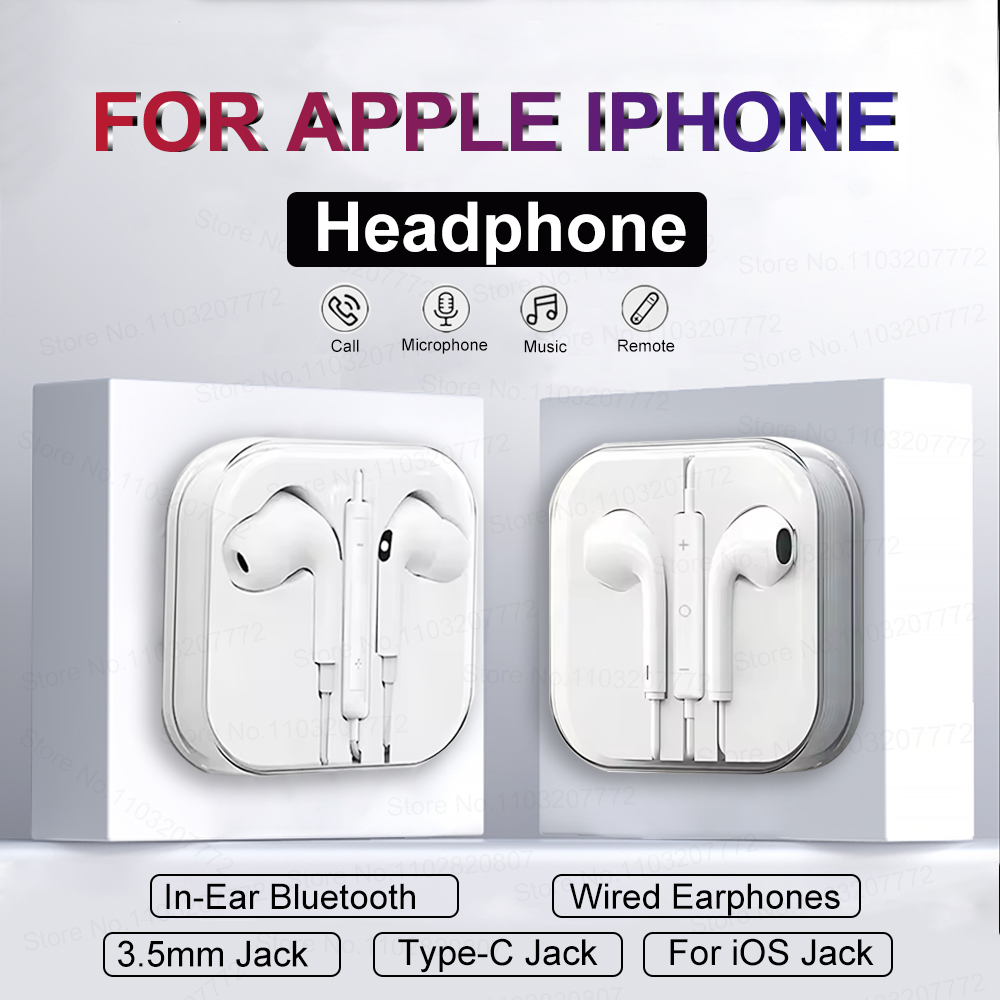 Наушники для Apple: для iPhone – обзор и цена Wired Earphone Lightning
