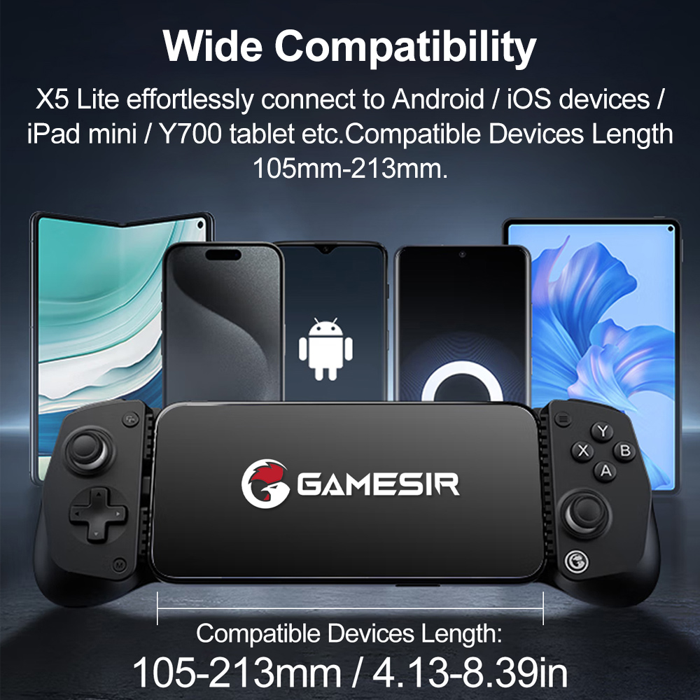 Игровой контроллер GameSir X5  – обзор и цена Android Tablet Gaming Accessories