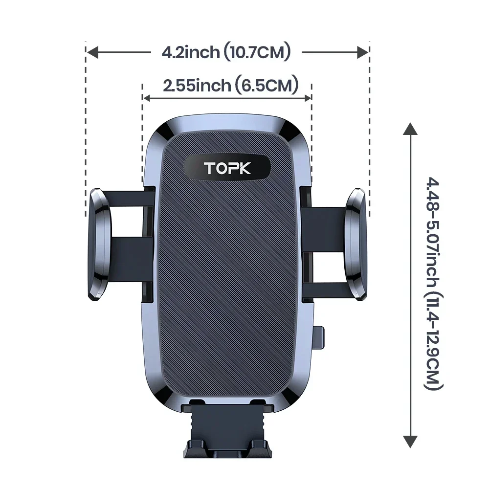 TOPK D36T Гравитационный автом – обзор и цена Car Accessories Tablet Holder